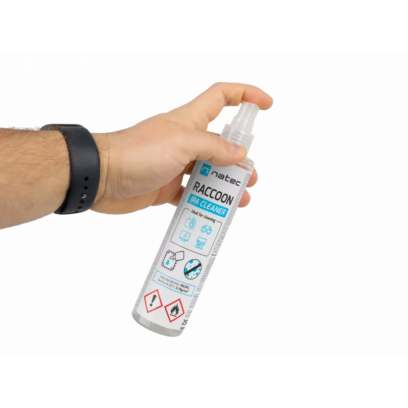 Izopropilspirta aerosols NATEC Raccoon IPA Cleaner 250 ml — NATEC NSC-2450