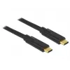 USB kabelis DeLOCK 85527 USB 3.2 Gen 1 2m USB C Melns