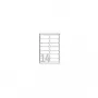 Avery - poliesters - caurspīdīga - 99,1 x 38,1 mm 350 etiķetes (25 loksnes x 14) Etiķetes (L7563-25)