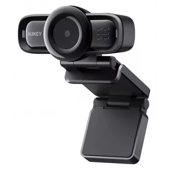 Webkamera AUKEY PC-LM3 2 MP 1920 x 1080 pikseļi USB 2.0 Melna