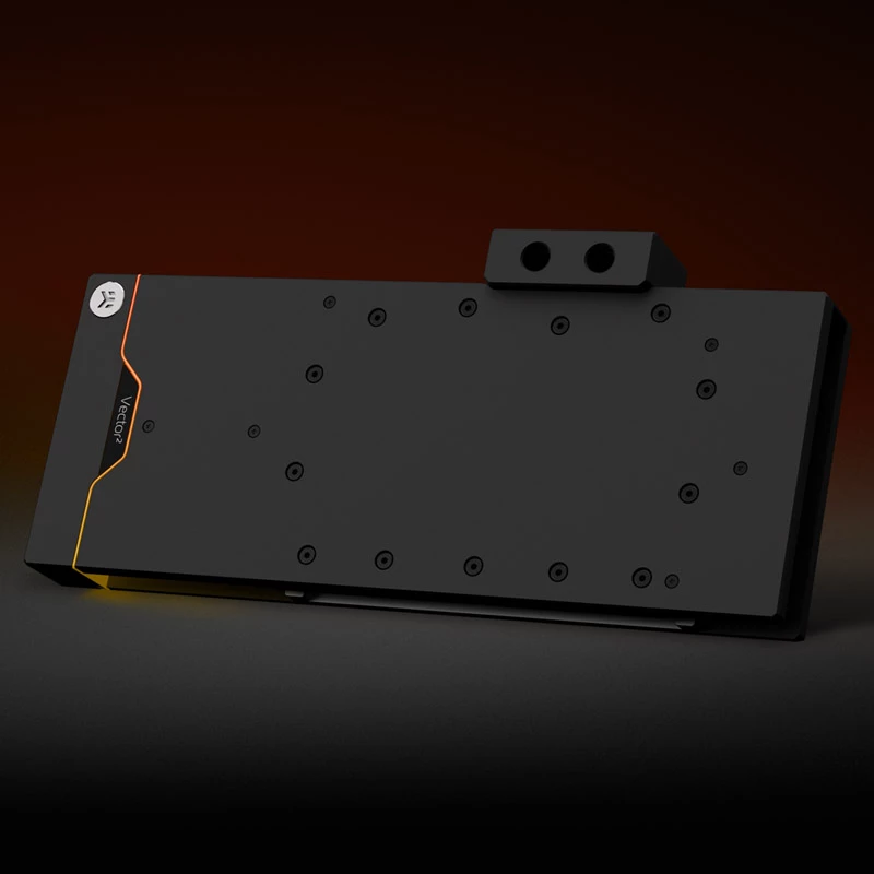 EK Water Blocks ūdens bloks Acetal Niķelis Melns 41 mm 334,5 mm 155 mm