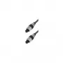 Audio kabelis TOSLINK ShiverPeaks 69006-1.0MHQ 1m Melns