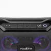 Nedis SPBB310BK pārnēsājams/ballīšu skaļrunis Stereo pārnēsājams skaļrunis Melns 36 W