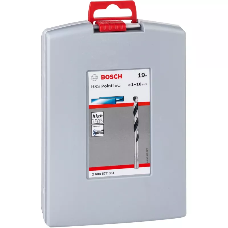 Bosch HSS Twist Drill Bit PointTeQ komplekti