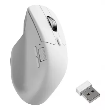 KEYCHRON M6 (1000Hz) Baltā bezvadu pele