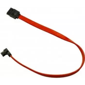 Inter-Tech - SATA kabelis - Serial ATA 150/300/600 - SATA uz SATA - 50 cm - 90° spraudnis, aizbīdnis (88885312)