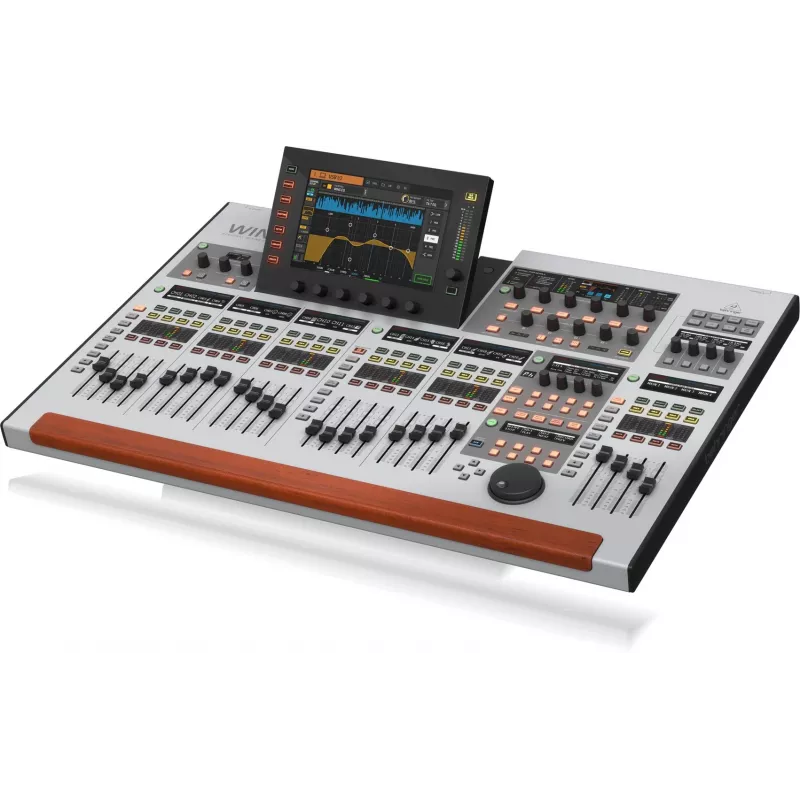 Behringer WING audio mikseris 48 kanāli 10 - 20000 Hz Sudraba