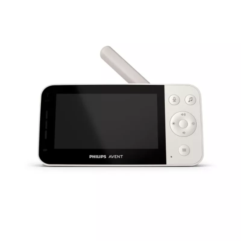 Philips AVENT SCD953/26 video mazuļa monitors 400 m Wi-Fi Pelēks, Balts