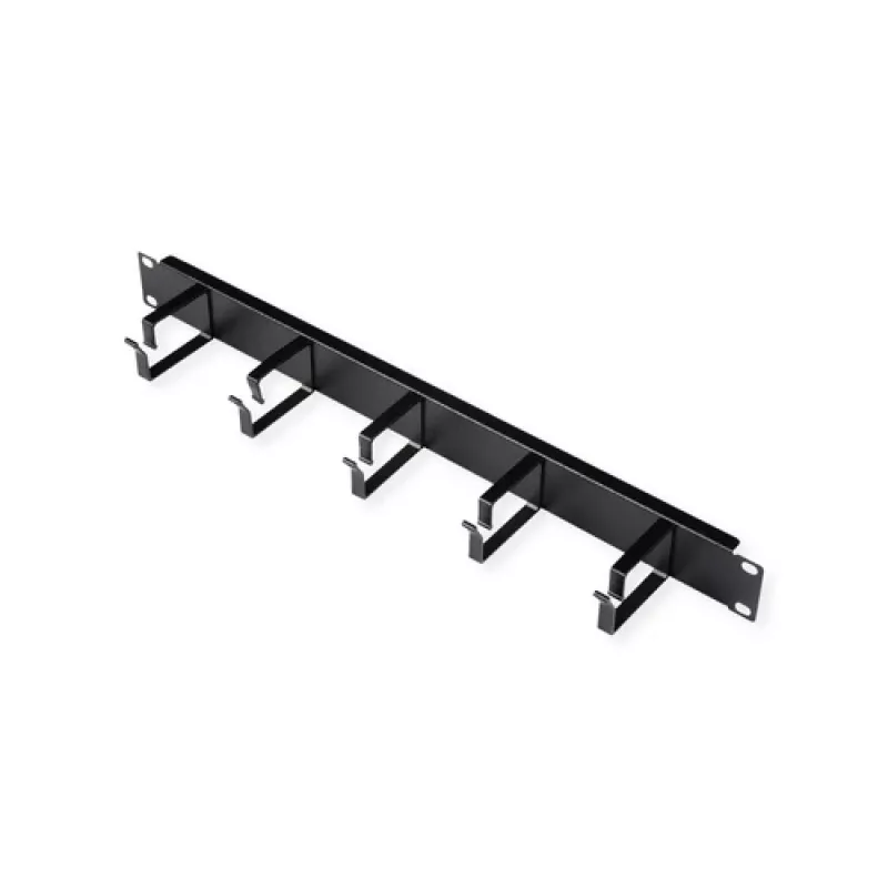 Ielāpu panelis ROLINE 1U, 4 x 6 mm atveres, modelis 19RANGIERPANEL ROLINE 1 HE 4X6MM SW
