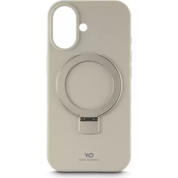 Aizsargājošs Urban statīva vāciņš balta Diamonds Apple iPhone 17 smilšu krāsā — statīva funkcija, aizsargvāciņš
