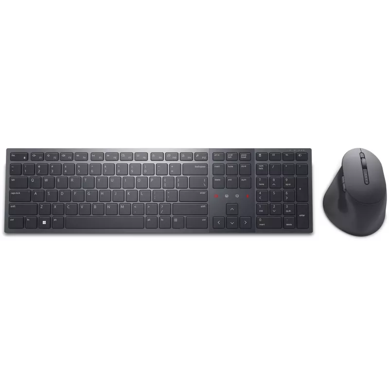 Dell Premier Collaboration tastatūra un pele | KM900 | Tastatūras un peles komplekts | Bezvadu | LT | Grafīts | USB-A | Bezvadu savienojums