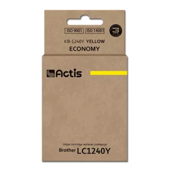 Actis KB-1240Y tinte (aizstāj Brother LC1240Y/LC1220Y; standarta; 19 ml; dzeltena)