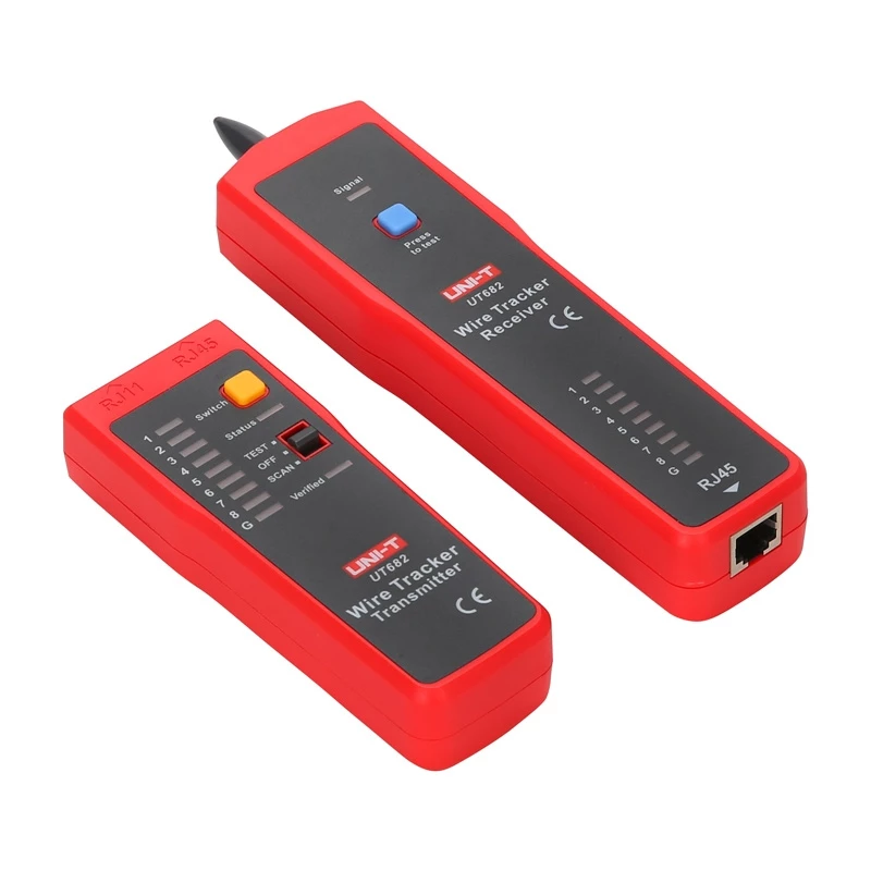 Kabeļu pāru detektors ar RJ-45 testeri UT-682