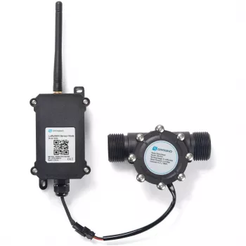 Ūdens plūsmas mērītājs DRAGINO SW3L-EU868 G1/2 DN15 — LoRaWAN, G1/2 savienojums, DN15