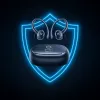 Bezvadu sporta austiņas MANTA Rytmo Sport 2 MATWS012BK — True Wireless, ievietojamās, melnas