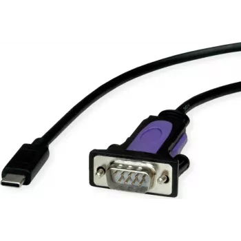ROLINE pārveidotāja kabelis USB-C - seriālais, FTDI mikroshēmojums, 1,8 m (12.02.1170)