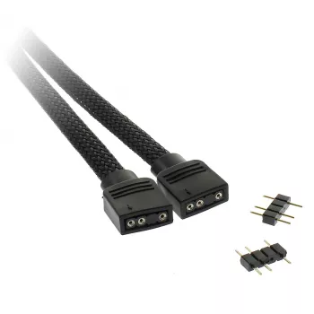 XSPC 5V 3-Pin A-RGB pagarinātāja kabelis - 600 mm