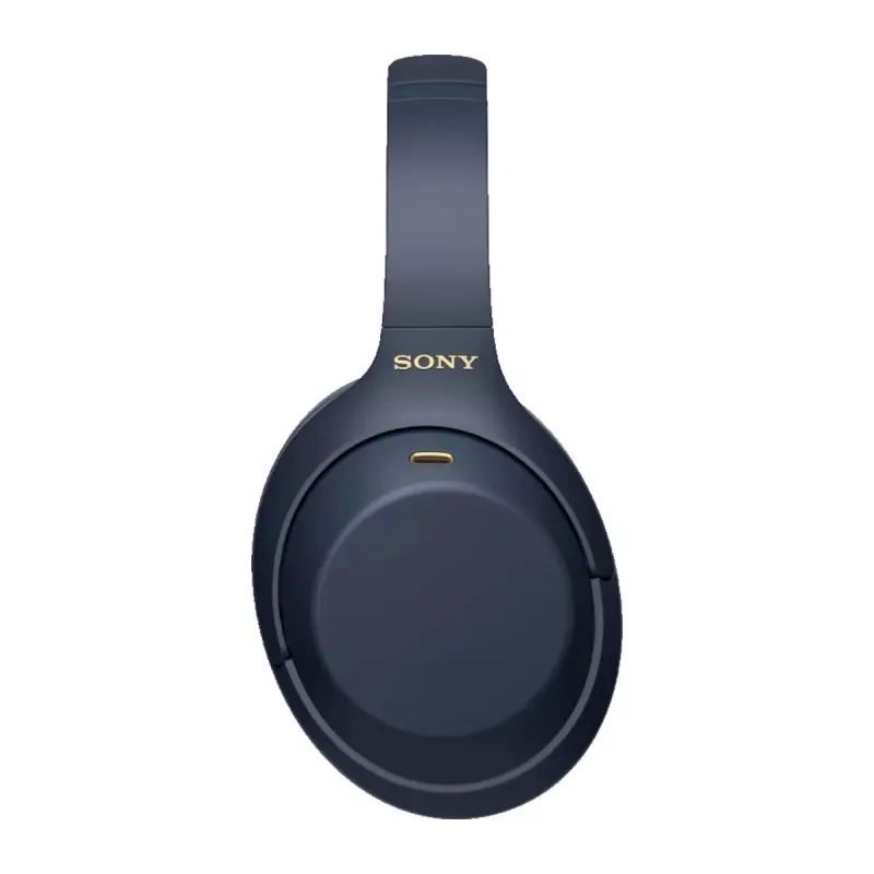 Austiņas Sony WH1000XM4L.CE7, apkārtauss, vadu un bezvadu (Bluetooth, USB-C), zilas, galvas lentes valkāšanas stils