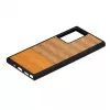 Aizsargājošs tālruņa maciņš man and wood Galaxy Note 20 Ultra skujiņas rakstā oranži melns