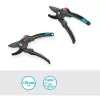 GARDENA dārza šķēres PremiumCut Flex 12250-20 ar ergonomisku rokturi vieglu dizainu