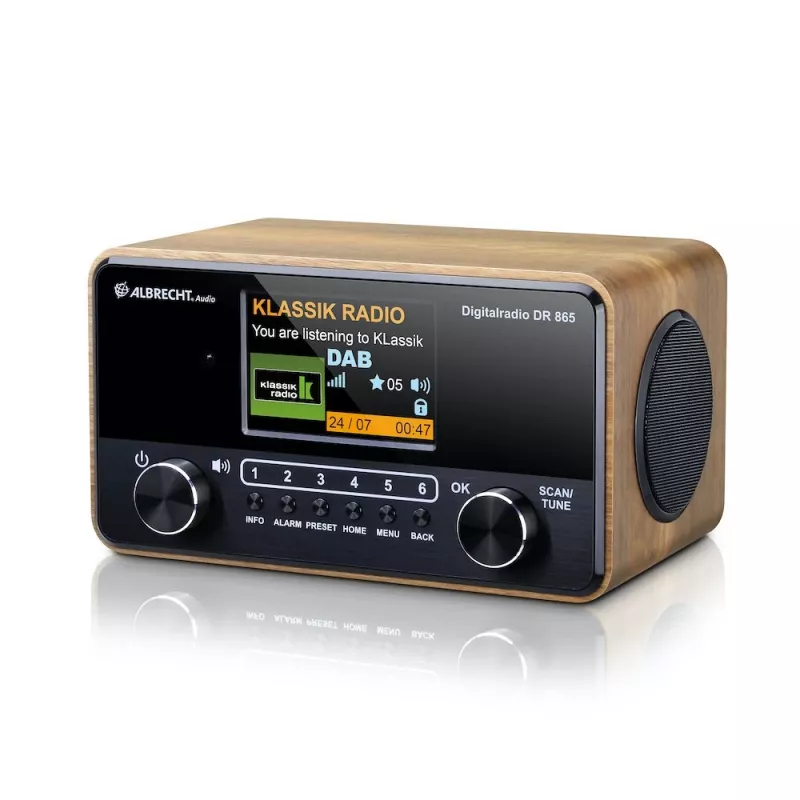 Albrecht DR 865 Senior digitālais radio (atvērts iepakojums)