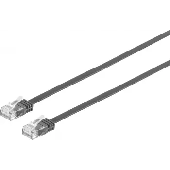 ShiverPeaks 5 m Cat.6 tīkla kabelis, melns, Cat6 U/UTP RJ-45