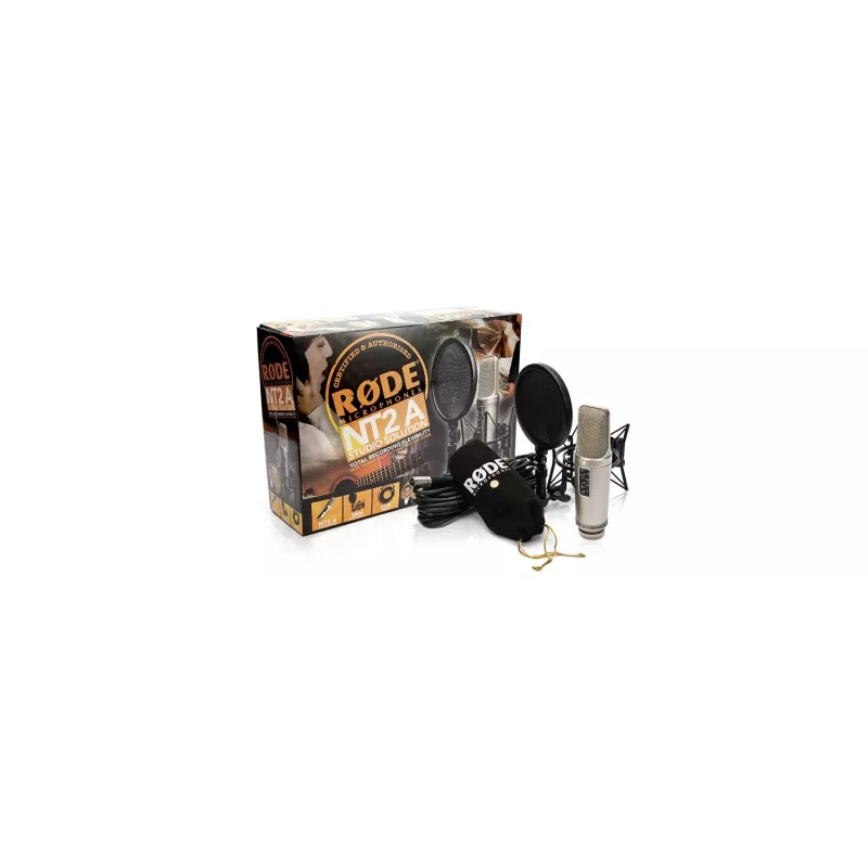 RØDE NT2-a Sudraba skatuves/izpildījuma mikrofons