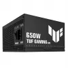 Barošanas bloks ASUS TUF GAMING 650B EVO — 650 W, 20+4 pin ATX, 80 PLUS Bronze, melns