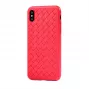Mīkstais maciņš Devia Yison Series priekš iPhone XS Max (6,5 collas) — sarkans