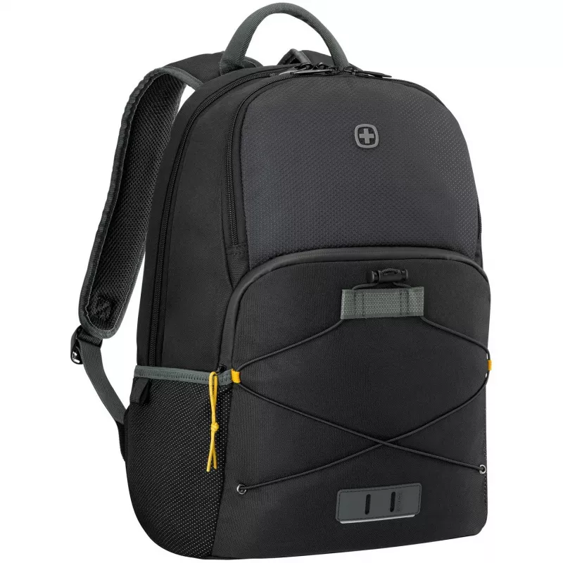 WENGER Next 23 Trayl 39.62cm 15,6zoll klēpjdatora mugursoma ar planšetdatora kabatu Gravity Melns