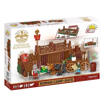 Cobi būvkomplekts Imperium Romanum — Romas nometnes vārti, 591 detaļa