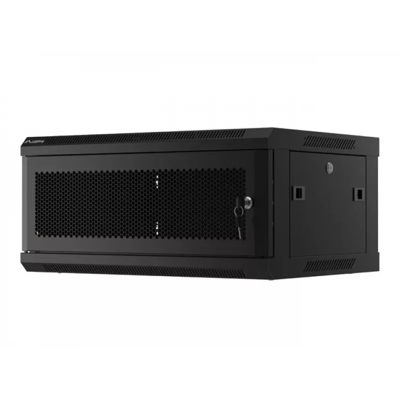 Lanberg WF01-6404-23B rack cabinet 4U Wall mounted rack Melns