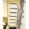 putekļu barjera durvju renovācijai, putekļu aizkars 220X110 durvis