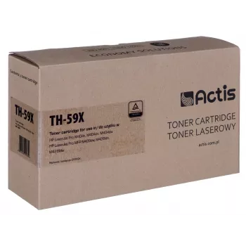 Actis TH-59X toneris (aizstāj HP CF259X; Supreme; 10000 lpp.; melns). Ar mikroshēmu. Mēs iesakām atspējot printera programmatūras atjaunināšanu, jo jaunais atjauninājums var radīt problēmas ar