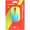 CANYON pele MW-44 bezvadu uzlādējama dzelteni zila