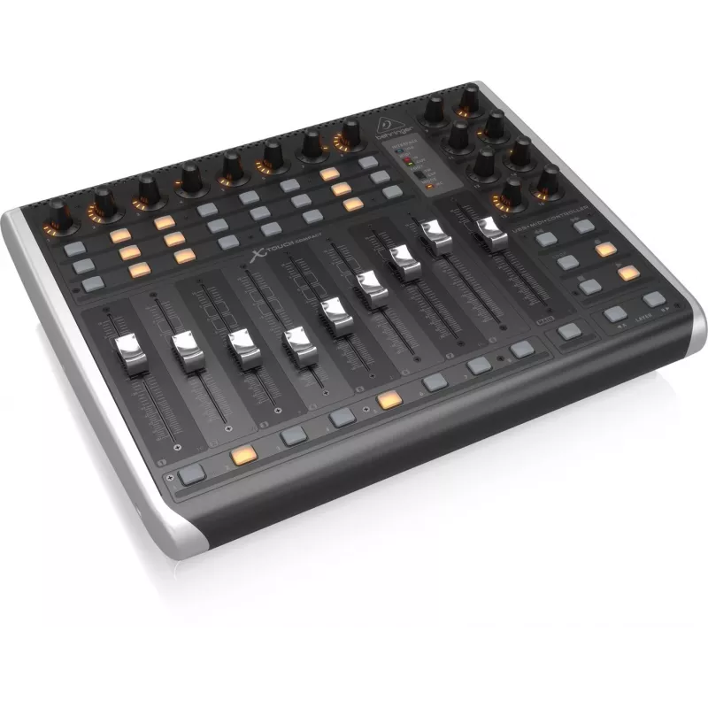 Behringer X-TOUCH COMPACT MIDI tastatūra USB Melna