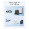 Anker B121BGZ1 strāvas adapteris, pelēks