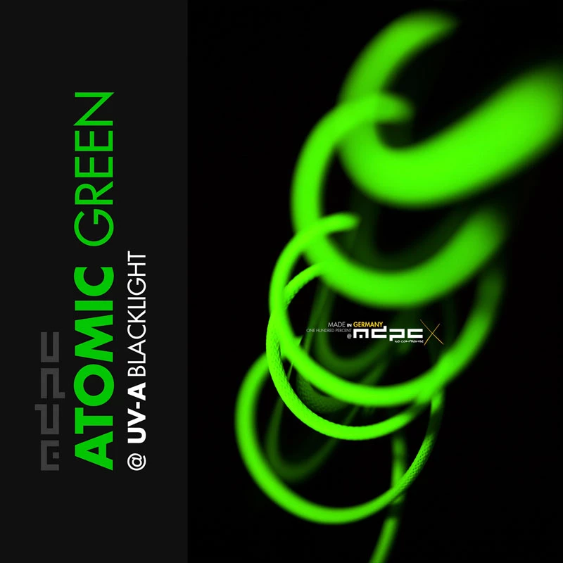 MDPC-X Sleeve Medium - Atomic-Green UV, 1m