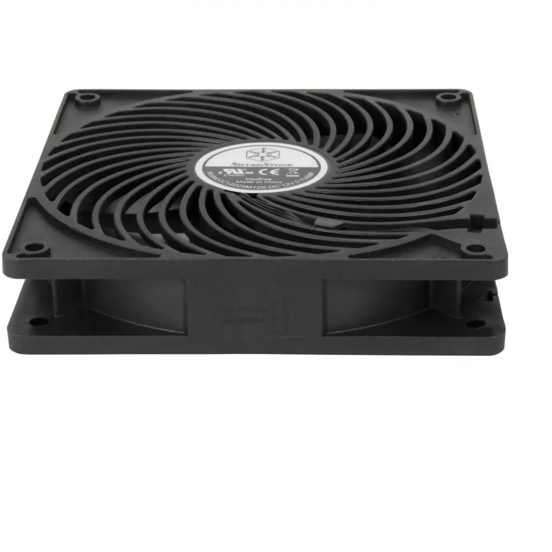 SilverStone SST-AP120I 120mm korpusa ventilators - melns