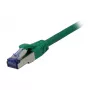 komutācijas kabelis RJ45 - CAT6A 500Mhz - 7.5m - zaļš - S-STP(S/FTP) - AWG27 - LSZH - Synergy 21