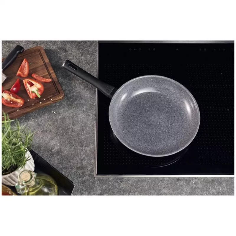 ZWILLING TERRENO keramikas panna 24 cm pelēka