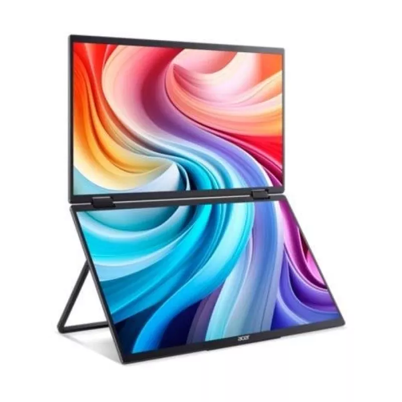 Pārnēsājams monitors Acer PD163QT 15.6 collu FHD 1920x1080 IPS 8 ms USB-C Melns VESA 75x75