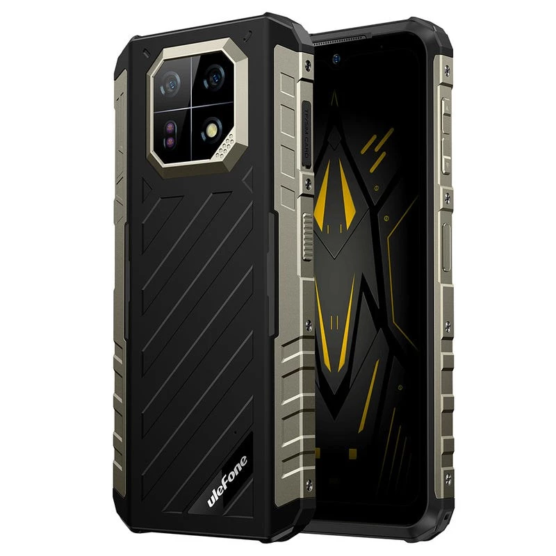 Ulefone Armor 22 16,7 cm (6,58) Android 13 4G USB Type-C 8 GB 128 GB 6600 mAh melns