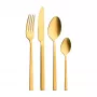 Galda piederumu komplekts DOMINO GOLDEN SOUL D910100007 24 gab. nerūsējošais tērauds