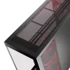 PC korpuss MODECOM Volcano SPACE APEX ARGB Midi Tower, rūdīts stikls, USB-C, atbalsta ATX/microATX/Mini-ITX, GPU līdz 430 mm, CPU dzesētājs līdz 180 mm