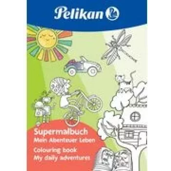 Pelikan 101523 Malvorlage &- buch Malbuch/Albums (101523)