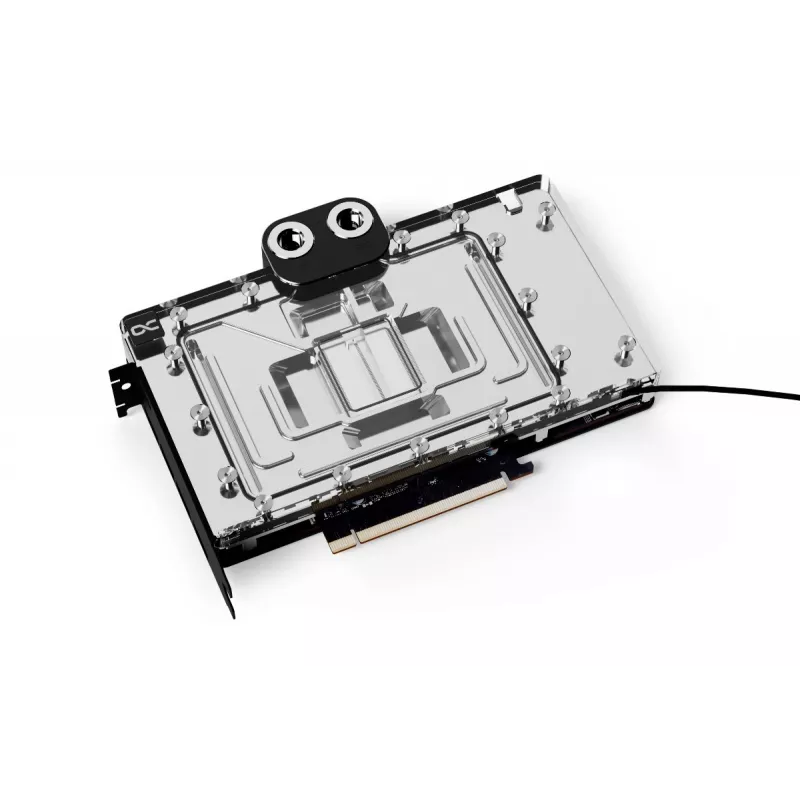 Alphacool Core GeForce RTX 4090 GameRock / Phantom GPU ūdens bloks ar aizmugures plāksni