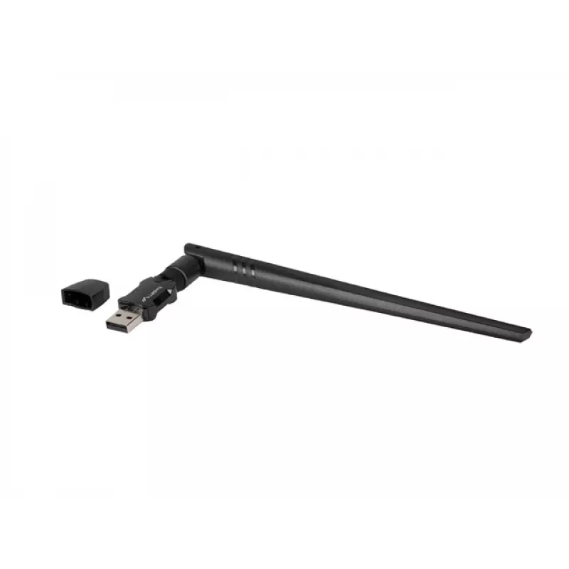 Lanberg USB adapteris bezvadu tīkla karte NC-0900-WIE USB 2.0 divjoslu AX900 1 ārējā antena