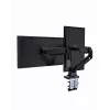 Monitora statīvs GEMBIRD MA-DA2-03 ekrāniem līdz 35 collām, skava, VESA 75x75–100x100, 20 kg, melns, divkāršs