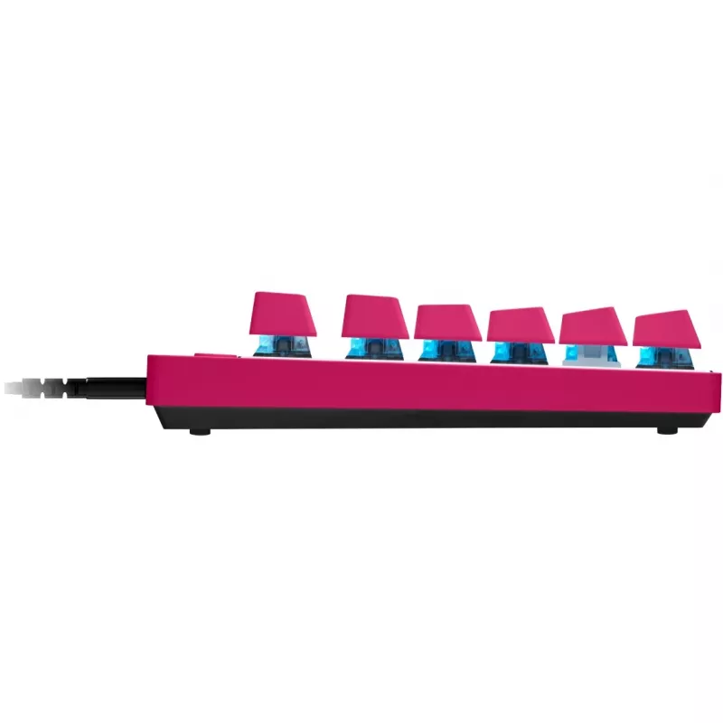 Logitech G PRO X TKL RAPID tastatūra spēlēm USB QWERTY rozā